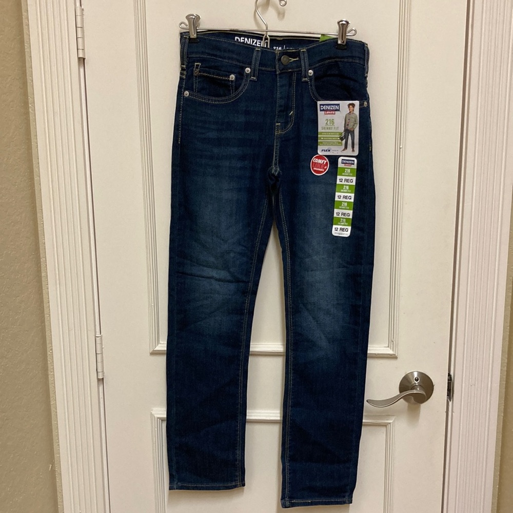 Size 12 R, Skinny-Fit Denizen By Levi’s NWT